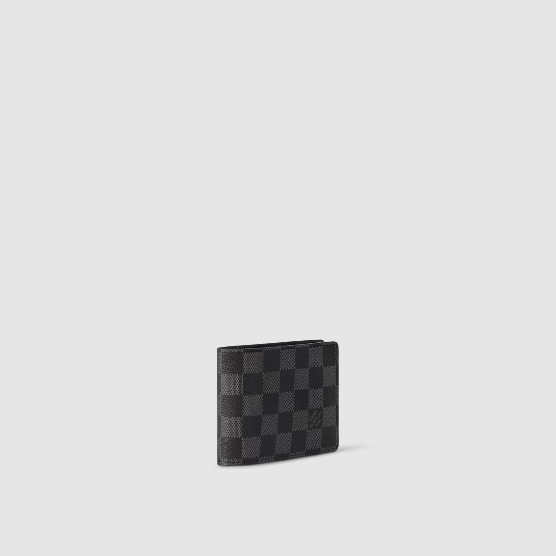 Ví Louis Vuitton Multiple Damier Graphite Nam Xám